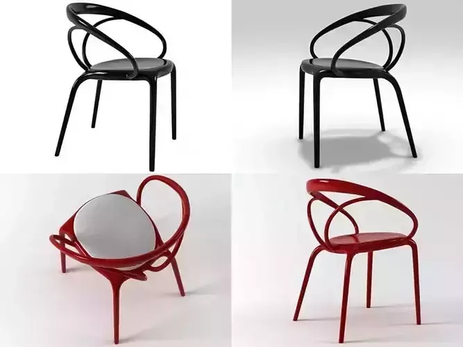Venus four different chairs