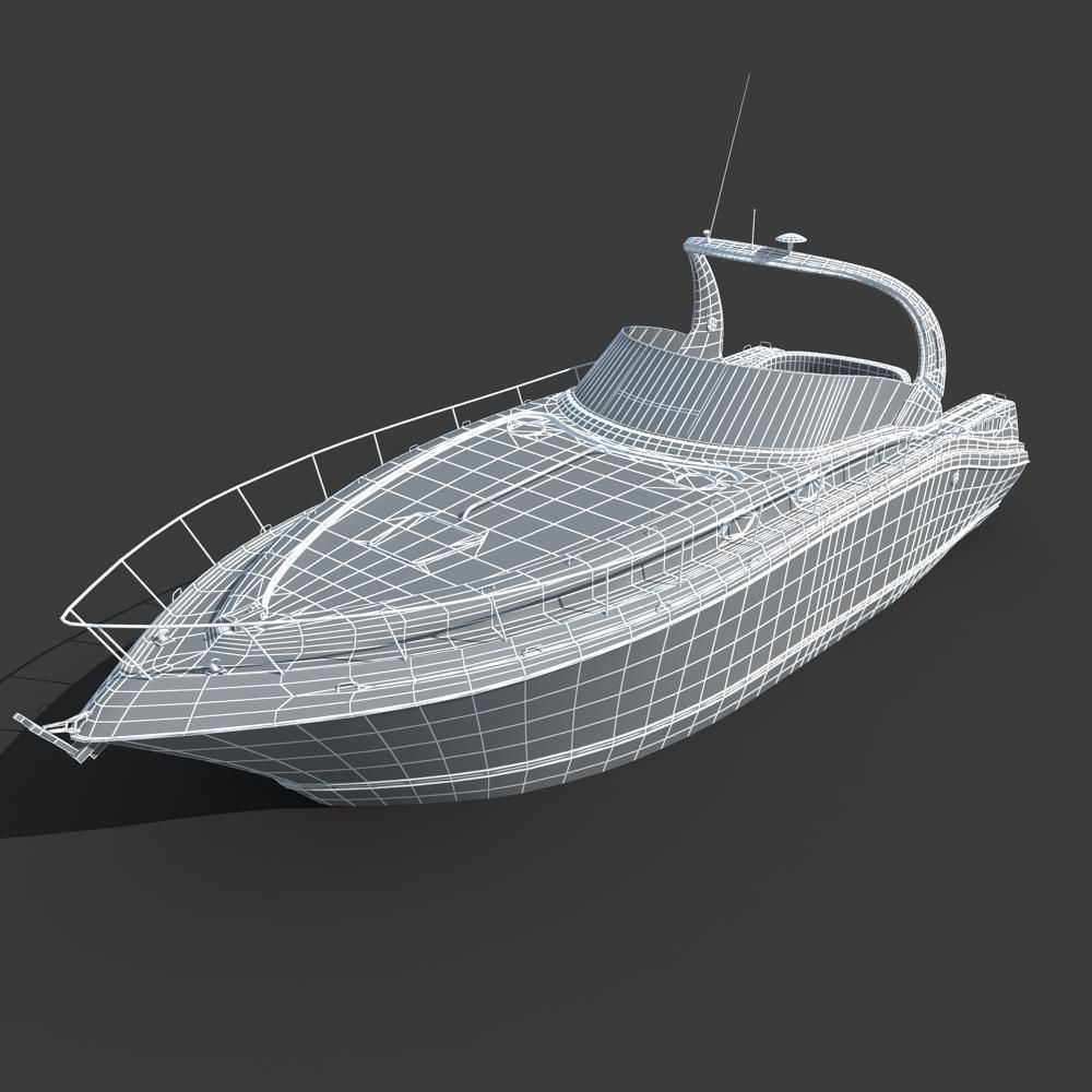 Yacht 02 3D model_15