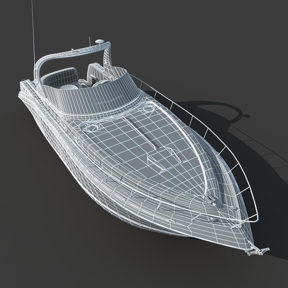 Yacht 02 3D model_14
