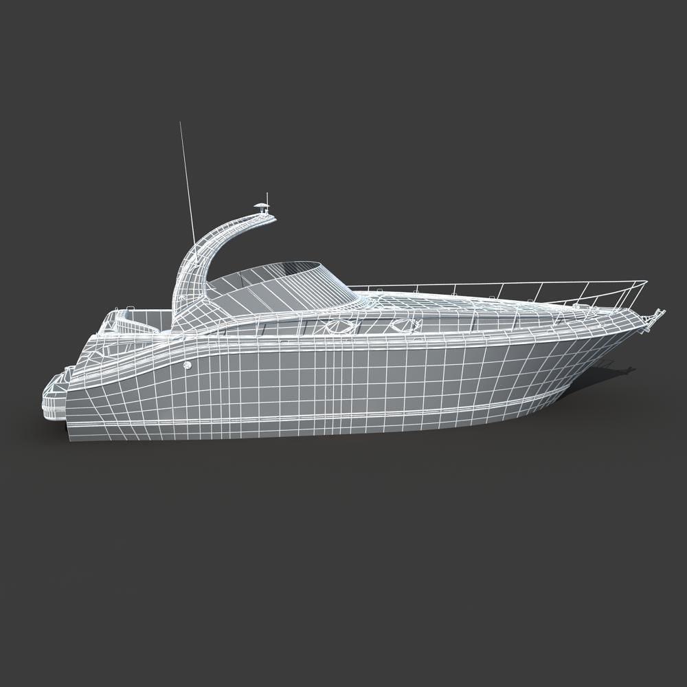 Yacht 02 3D model_16