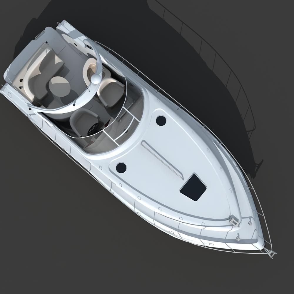 Yacht 02 3D model_11
