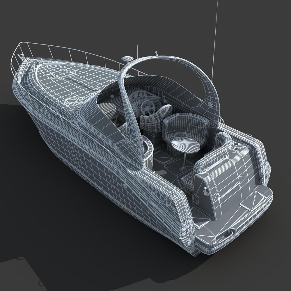 Yacht 02 3D model_13