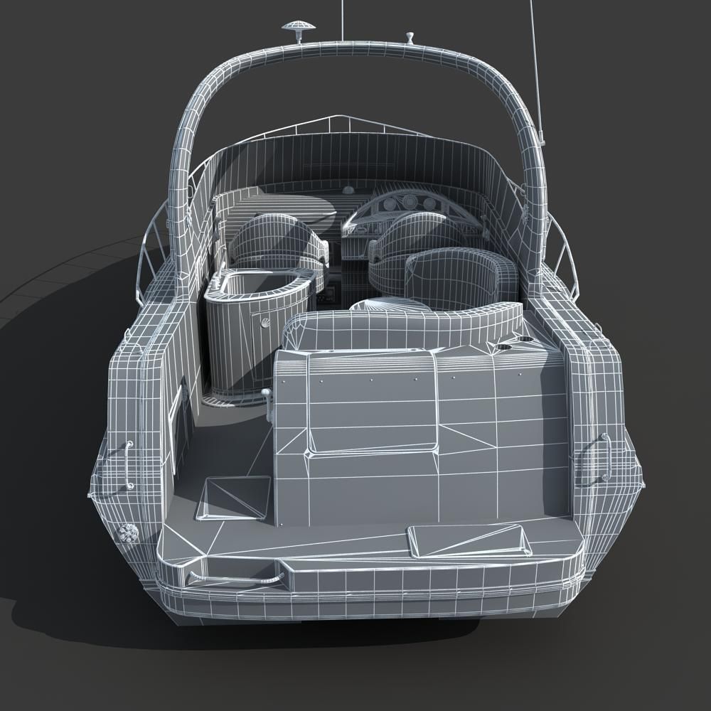 Yacht 02 3D model_10