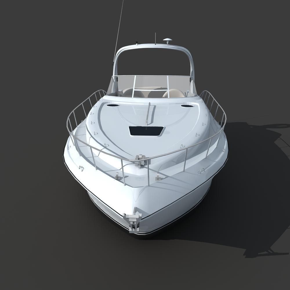 Yacht 02 3D model_7