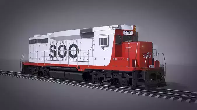 Locomotive GP30 700 SOO Line