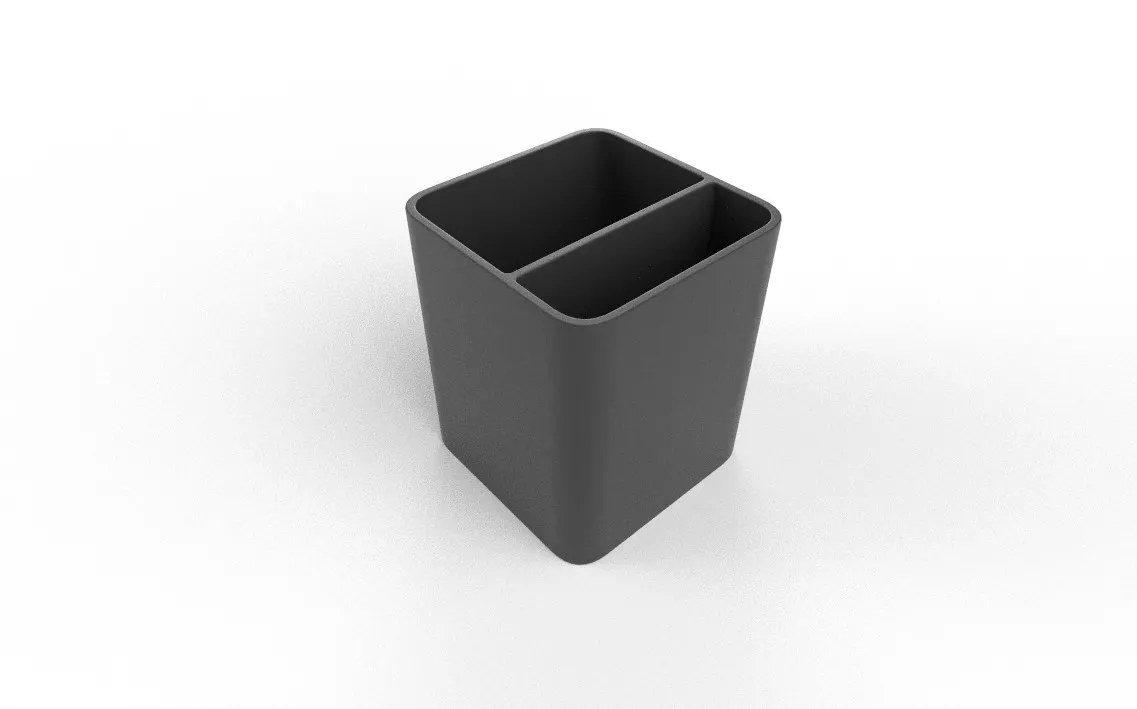 Pen Cup M01 Low-poly 3D model