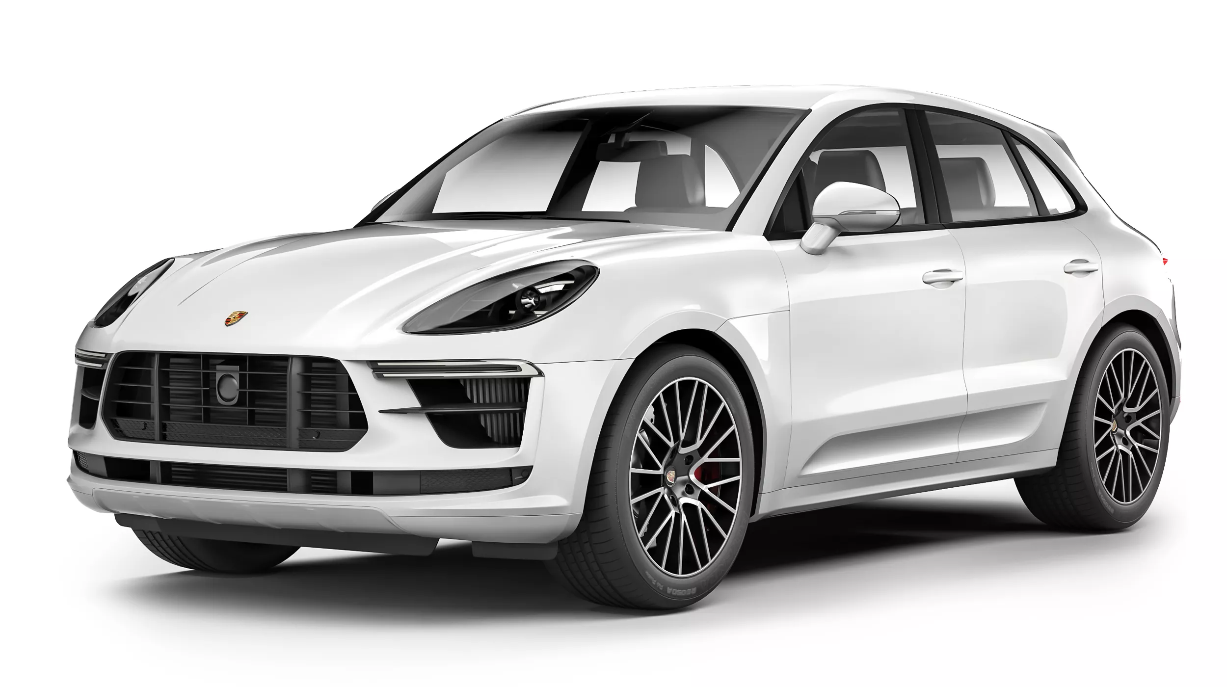 Porsche Macan Turbo 2019 3D model