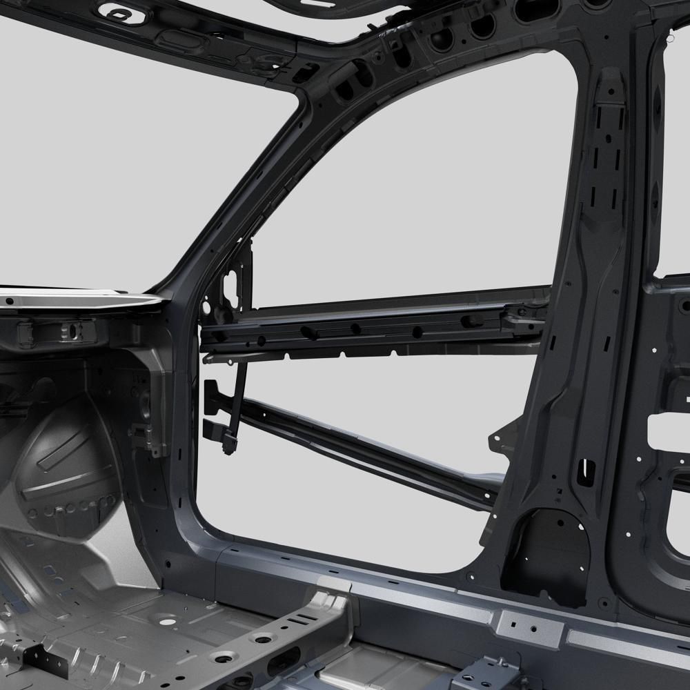 Car frame 3D model_10