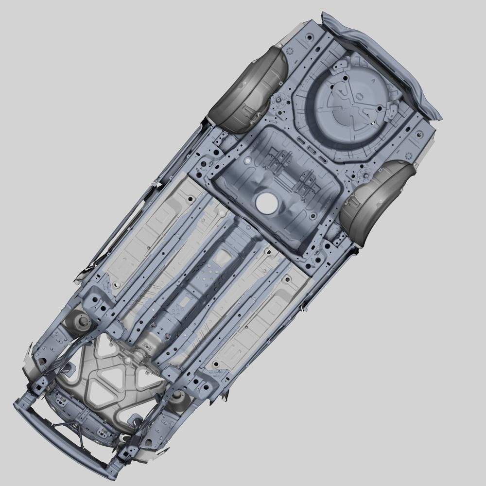 Car frame 3D model_11