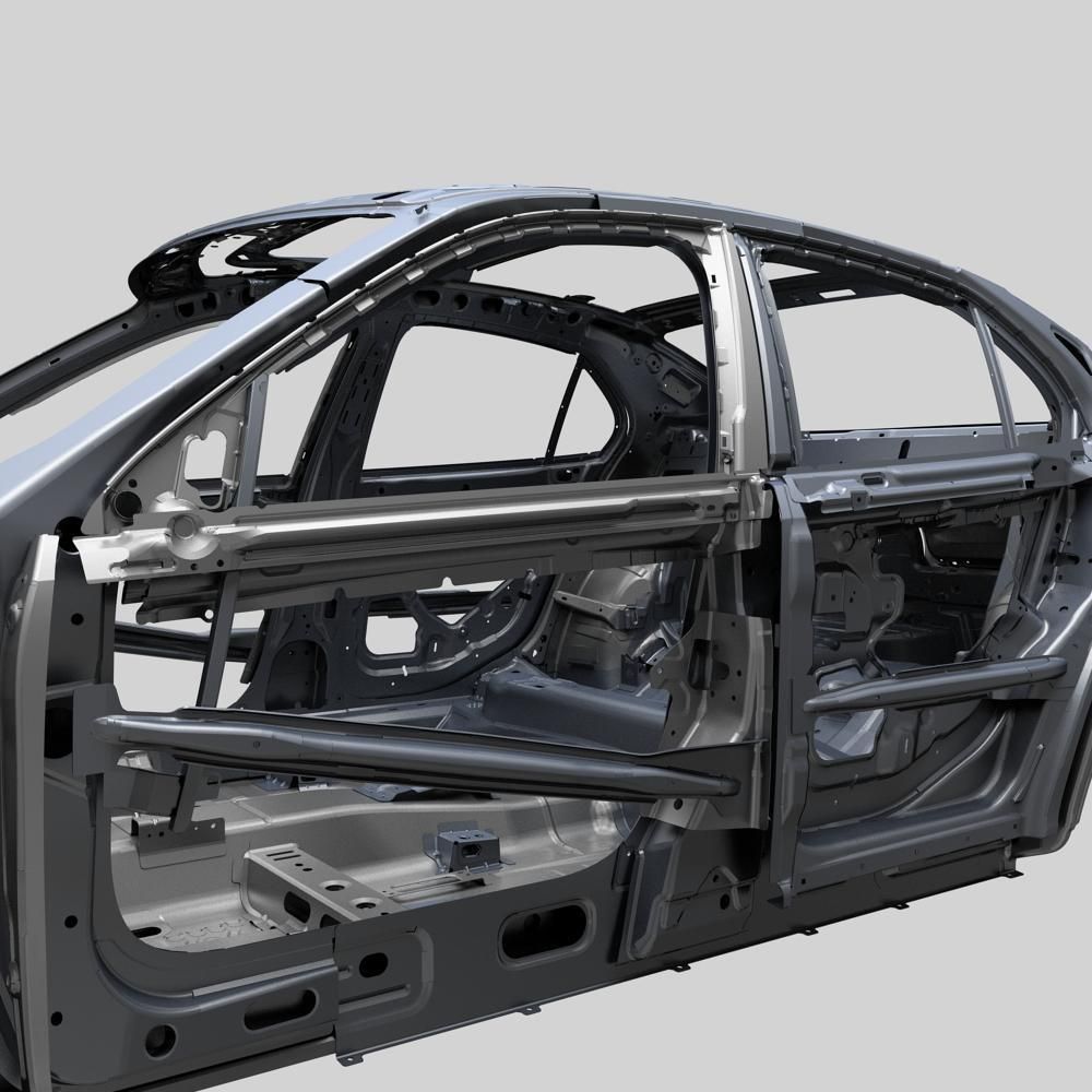 Car frame 3D model_8
