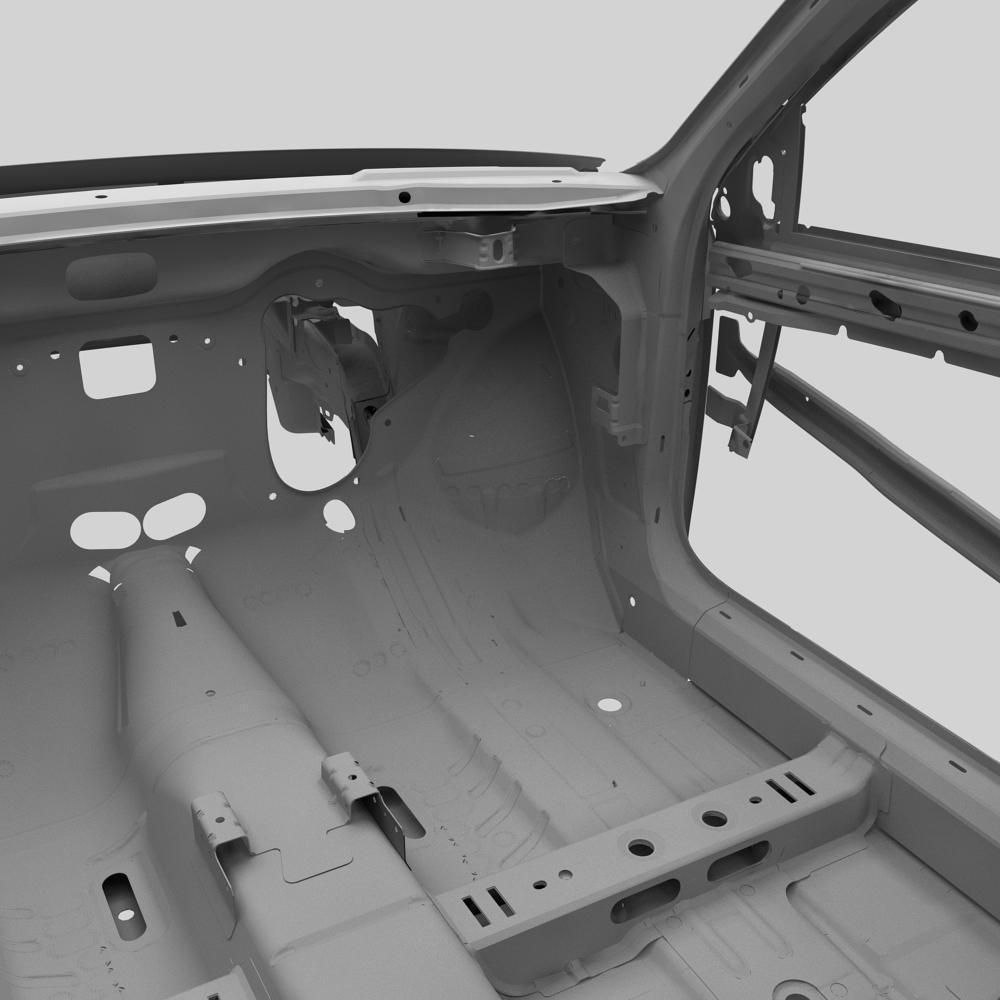 Car frame 3D model_19
