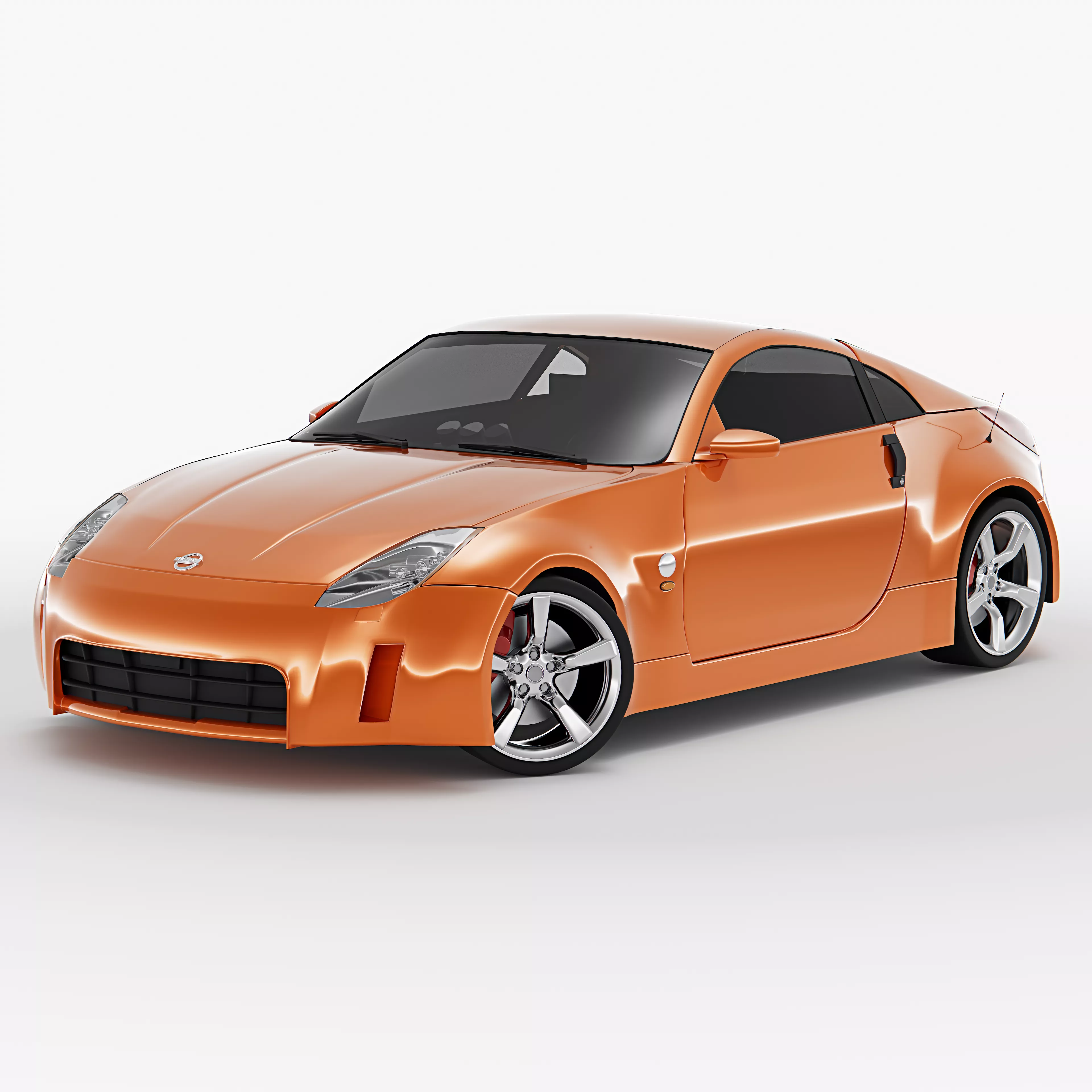 Nissan 350Z Rigged 3D model