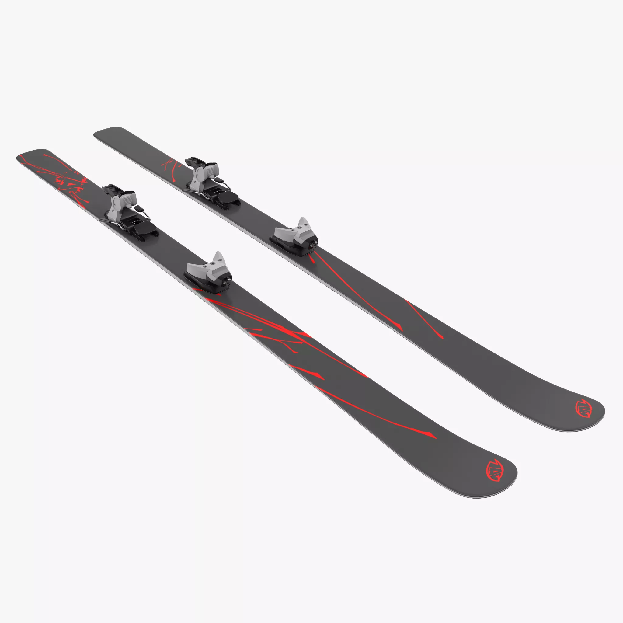 Snow Ski 4 3D model