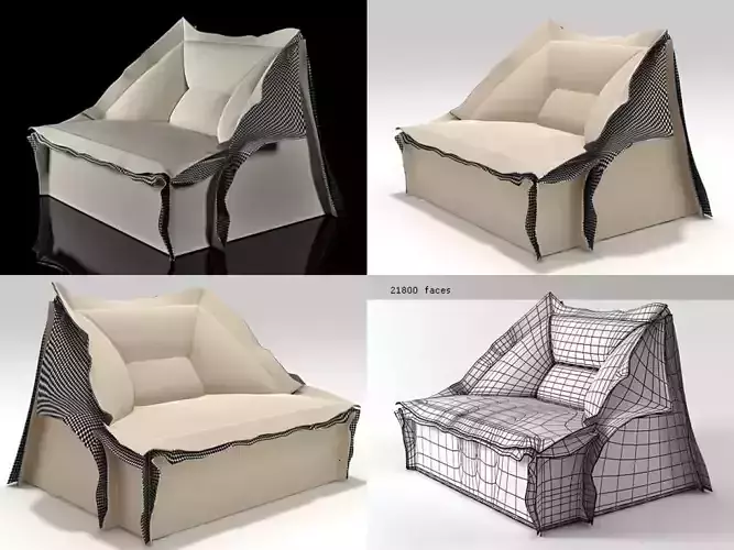 Volant Armchair Longuette 285