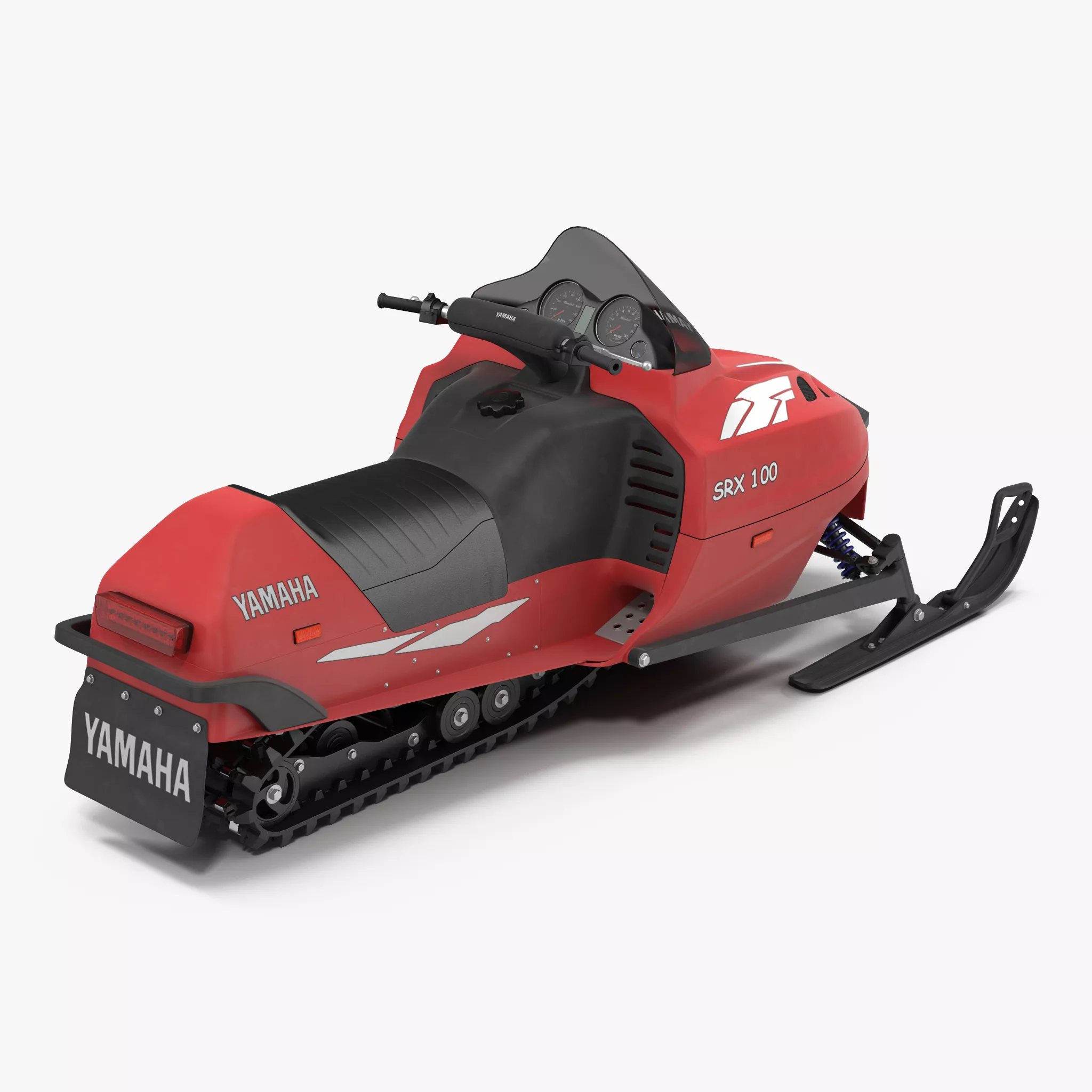 Snowmobile Yamaha 3D model
