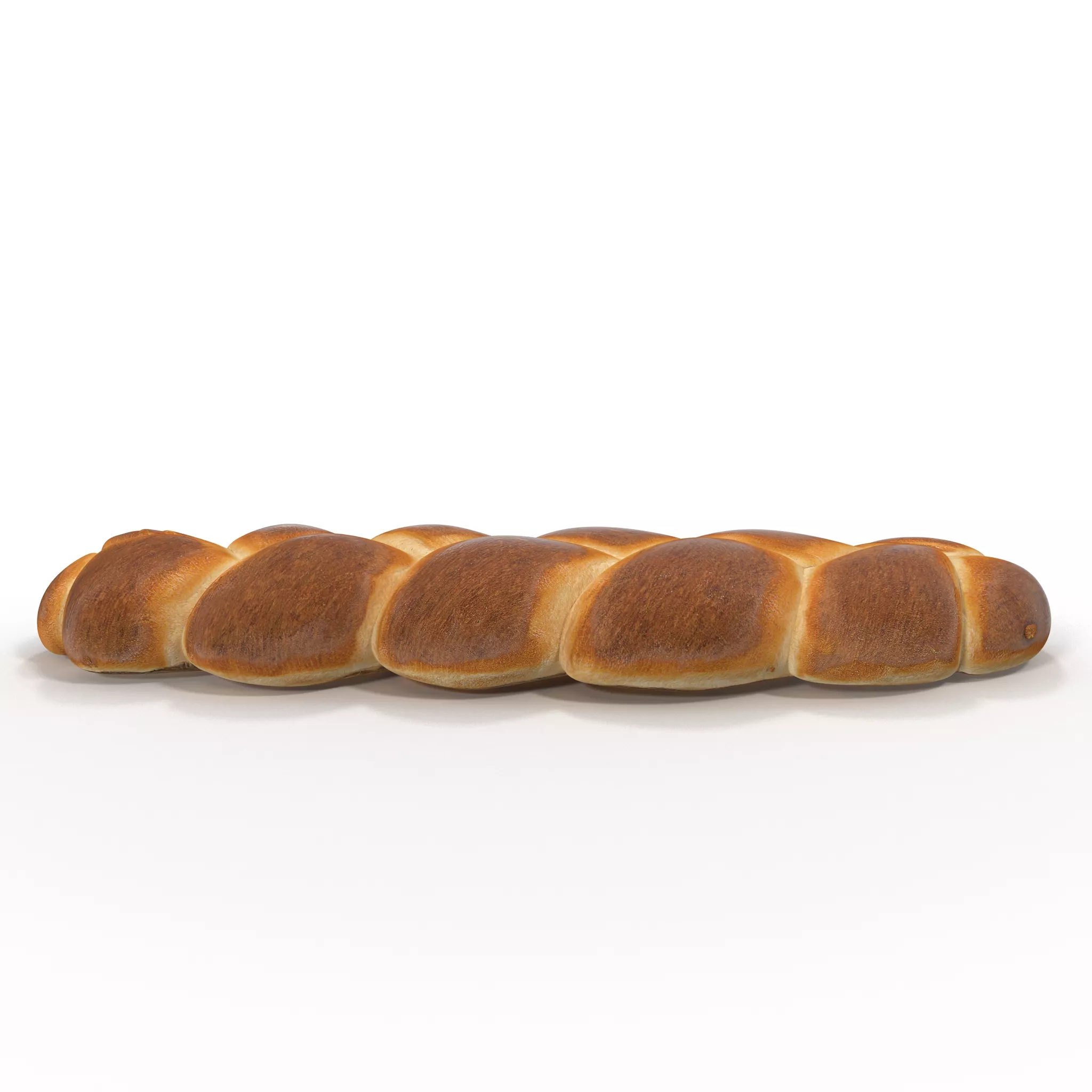 Challah Bread 3D model
