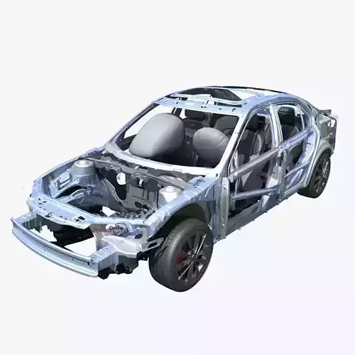 Car Frame 02 3D model