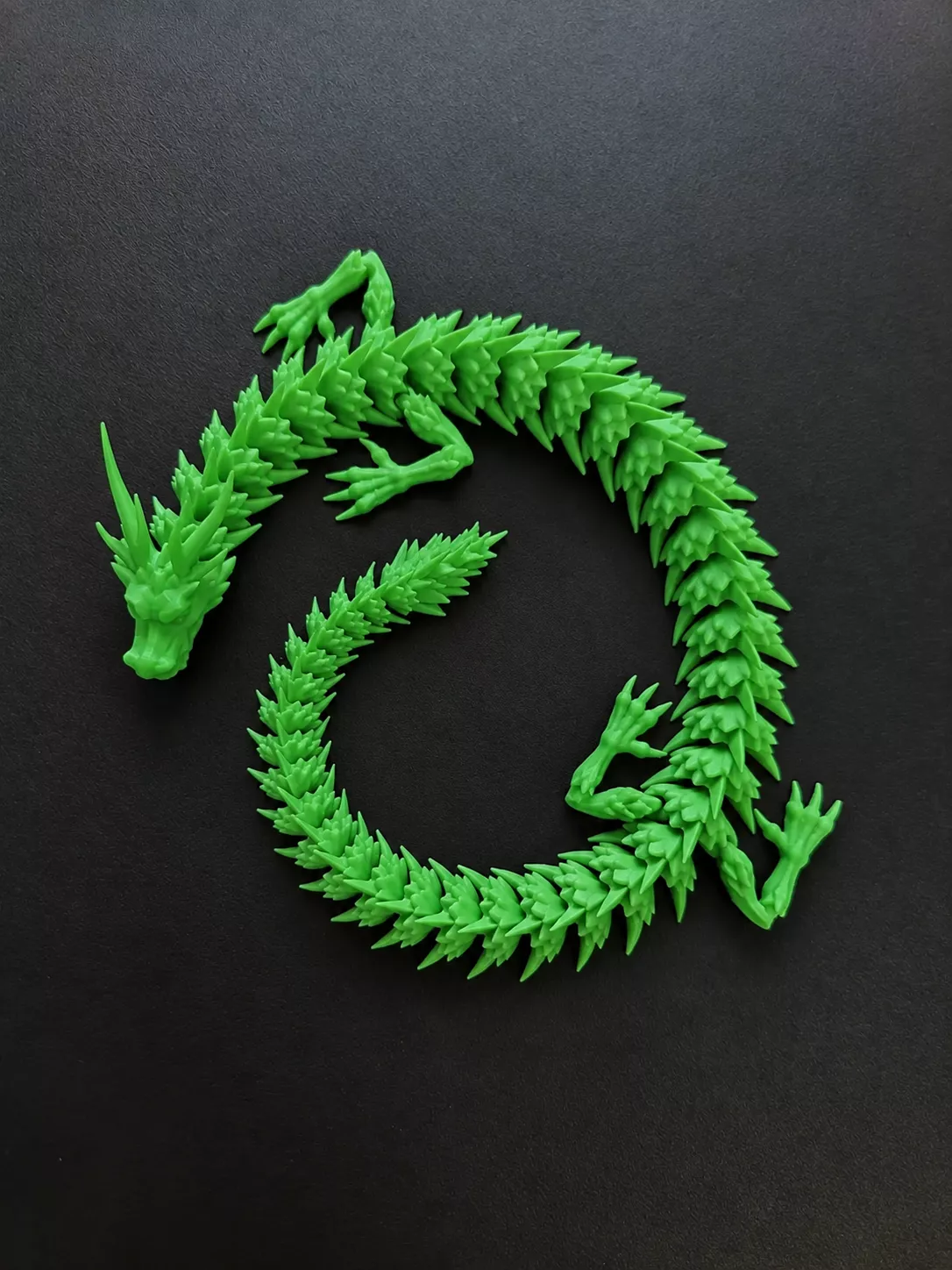 Articulated Leaf Dragon 3D Model 3D print model