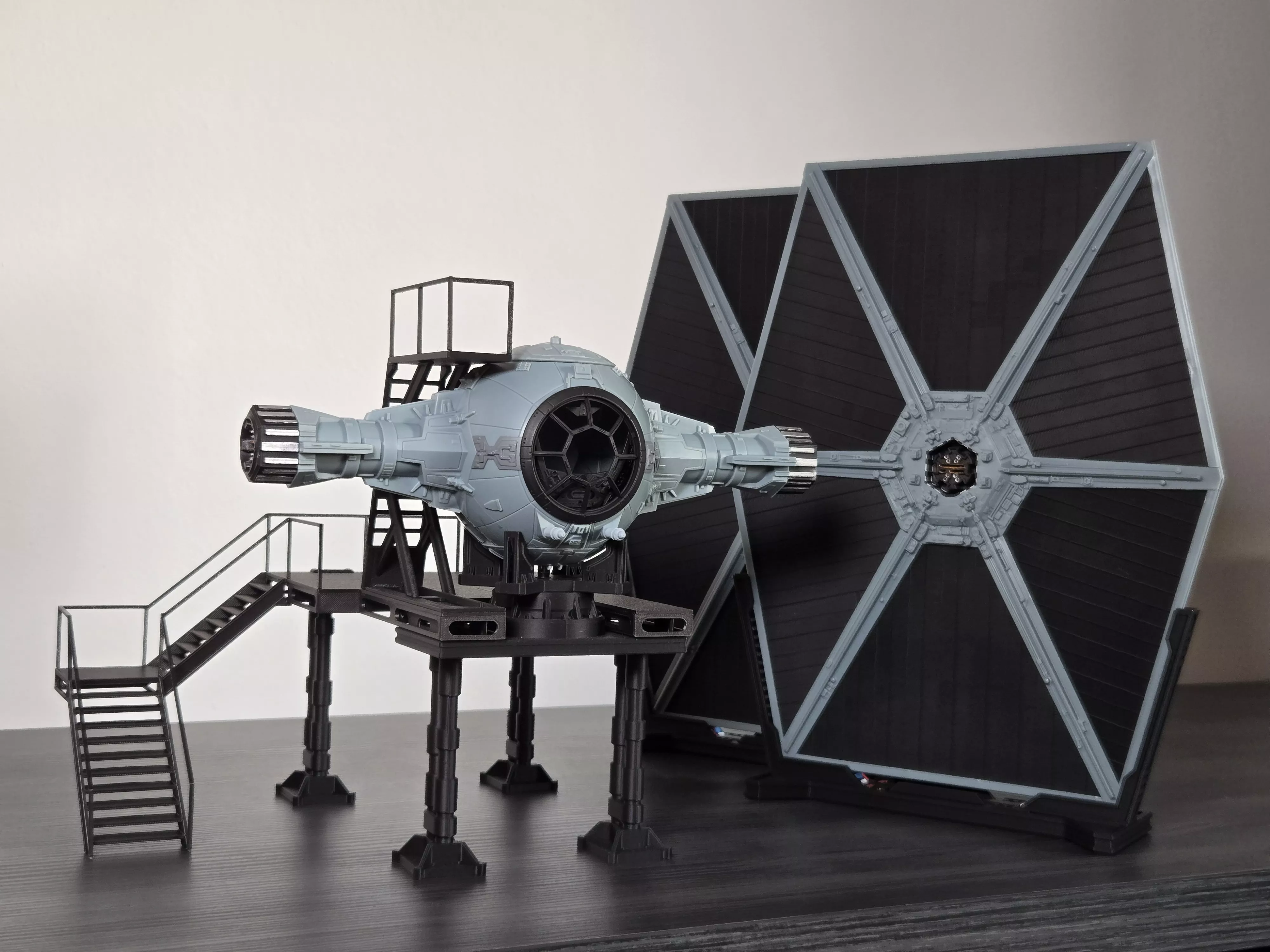 Wing Maintenance Parts for the 1-32 AMT TIE Fighter 3D print model