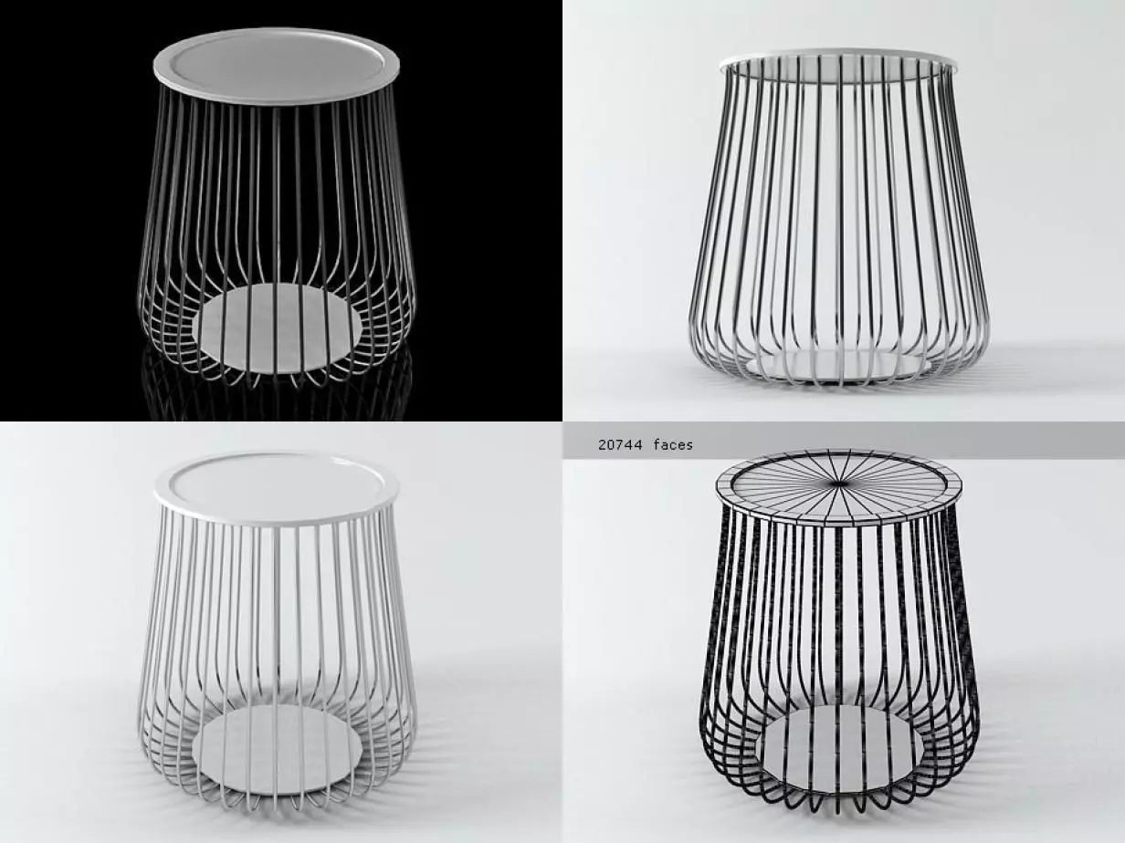 Wifi Coffee Table 3D model_0