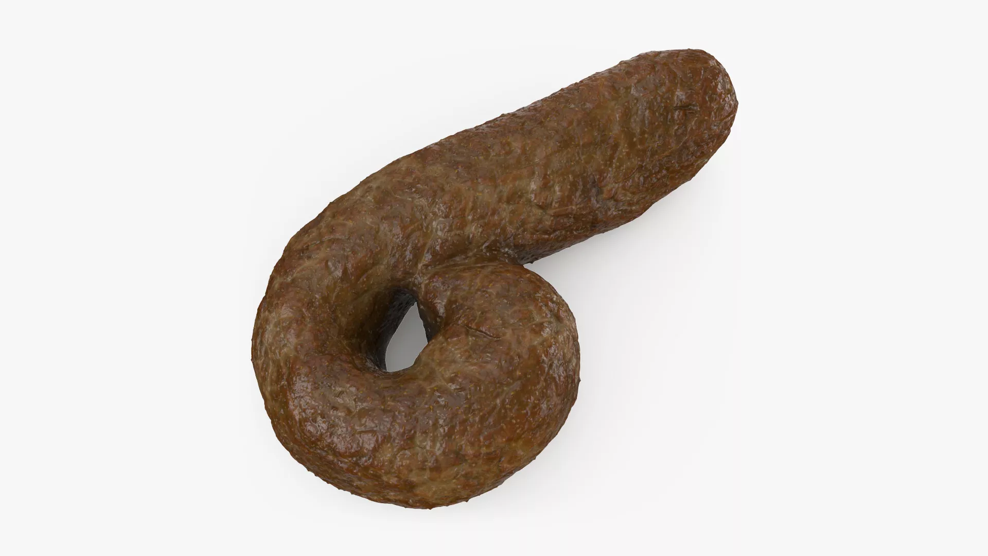 Poop 3 Low-poly 3D model