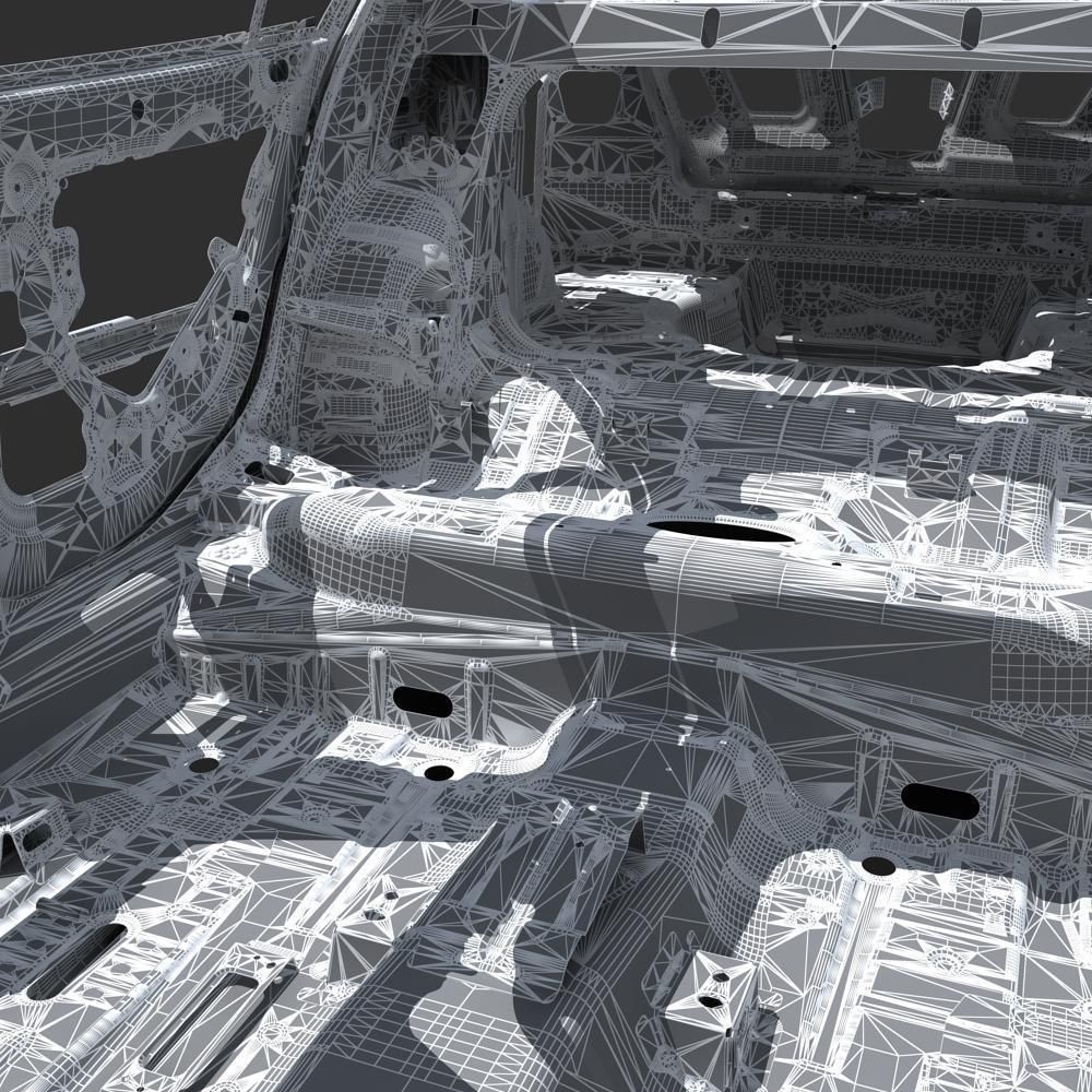 Car Frame 03 3D model_24