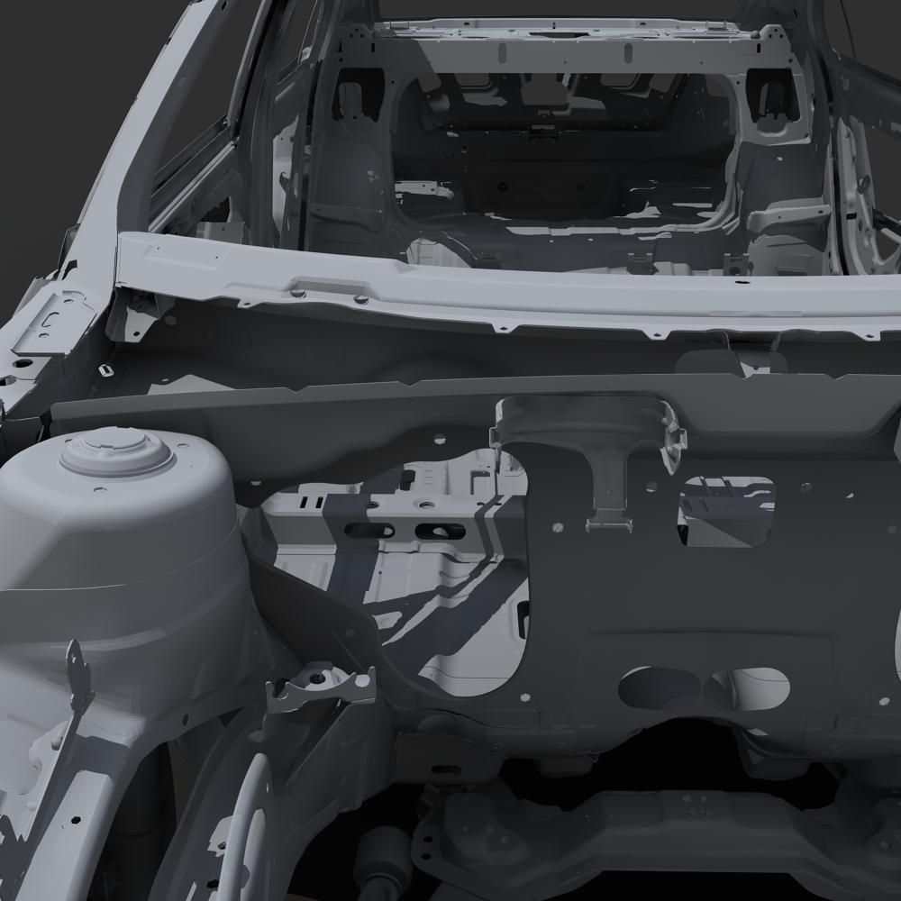 Car Frame 03 3D model_21