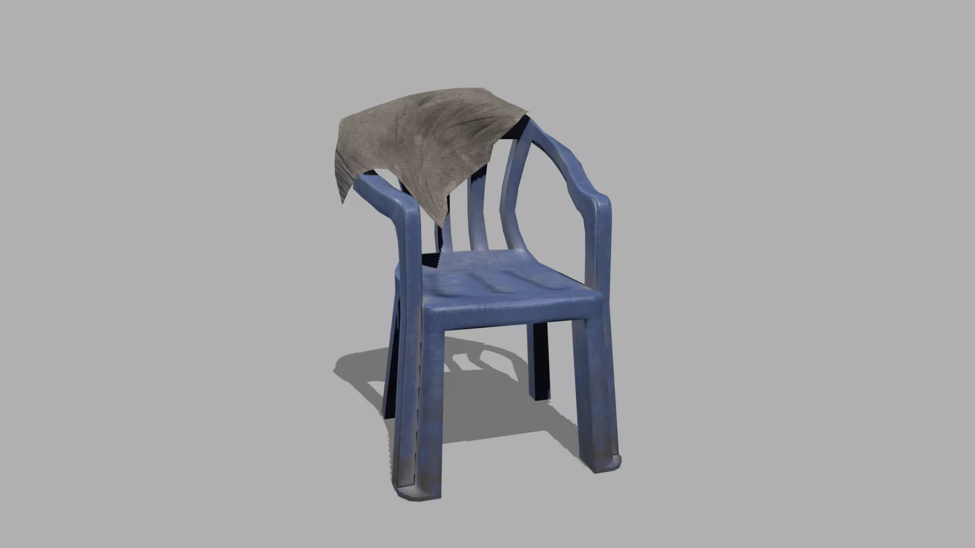 Free Plastic Chair Free low-poly 3D model