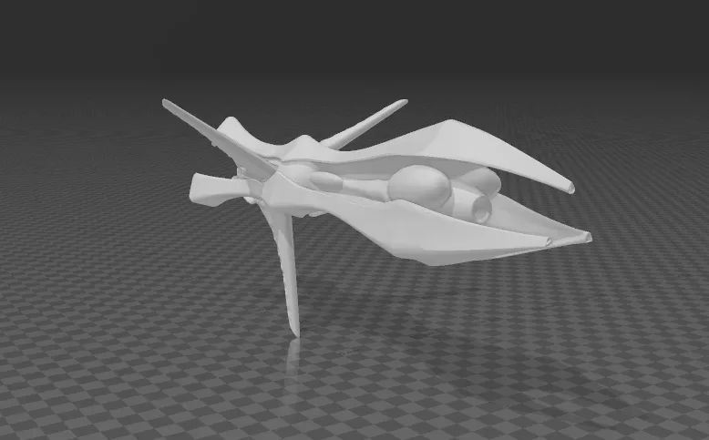 species 8472 bio ship 3D print model