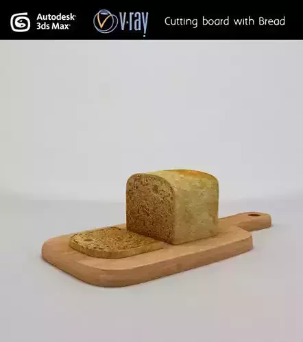 Cutting board with Bread