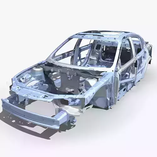 Car Frame 04 3D model