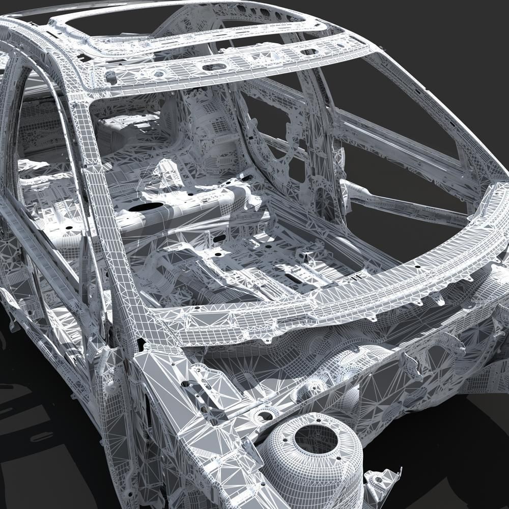 Car Frame 04 3D model_24