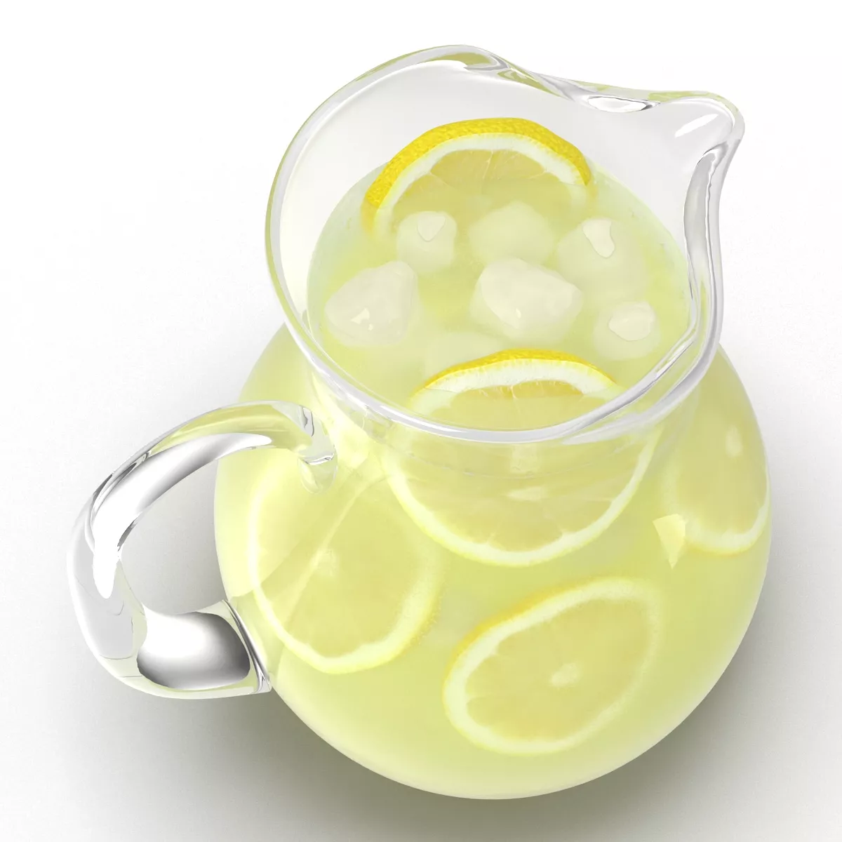Lemonade Pitcher 3D model