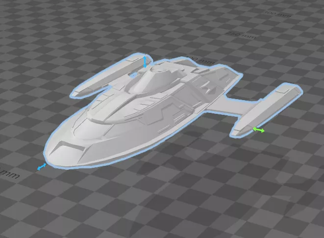 selection of federation shuttles 3D print model
