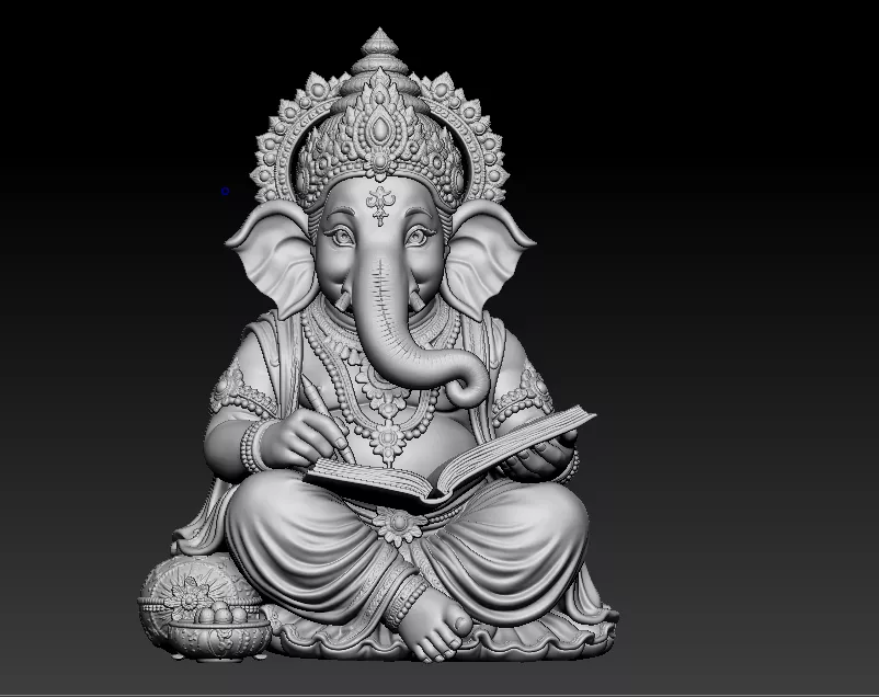GANESH 3D UNIQUE PRINTED MODEL 3D print model
