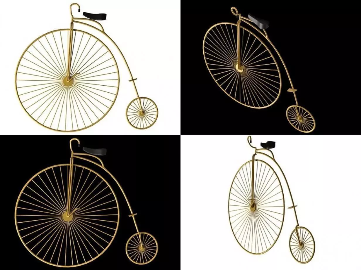 Curtis Jere Sculpture 3D model_0