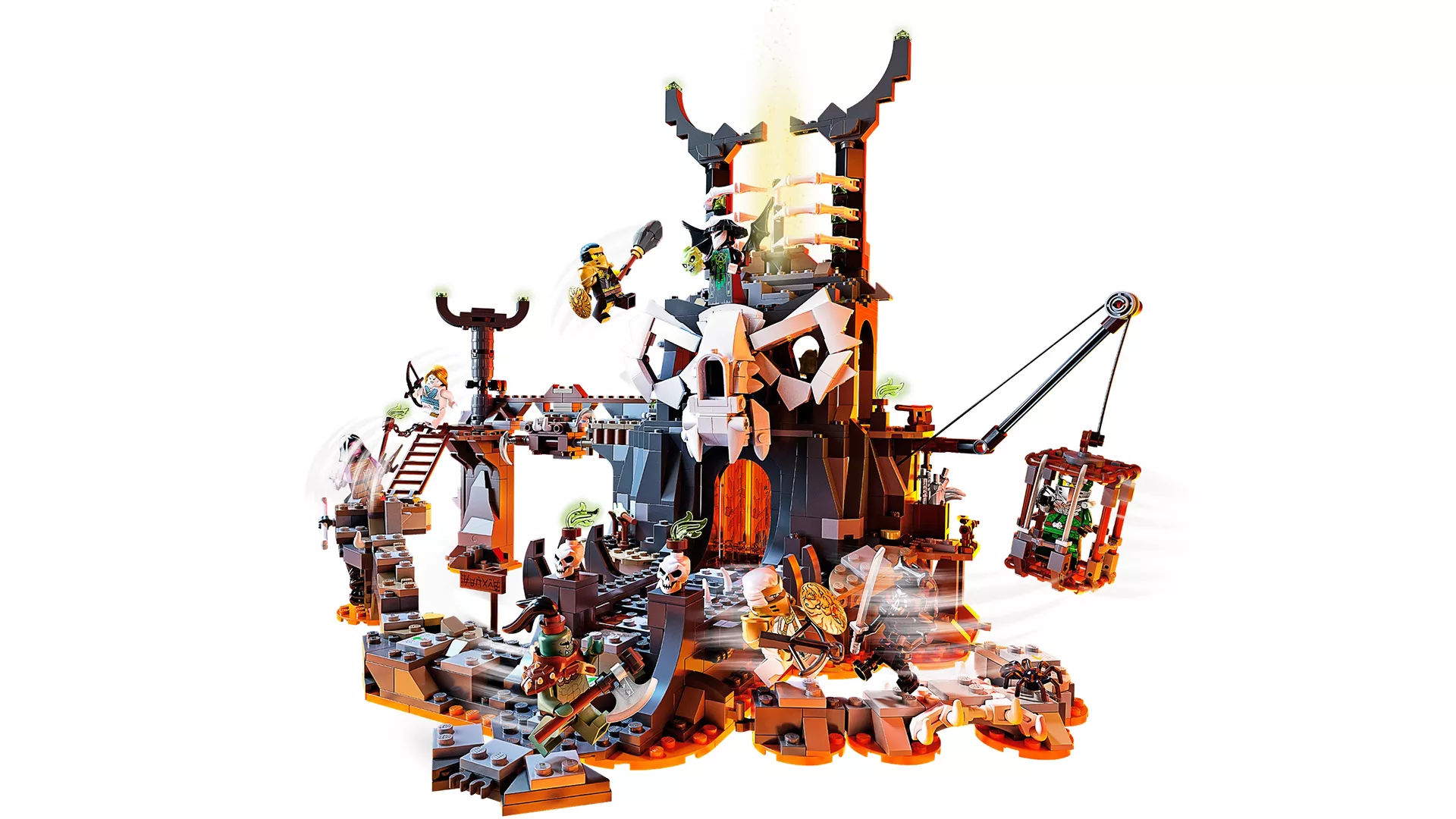 MB-71722 Skull Sorcerer Dungeons 3D print model