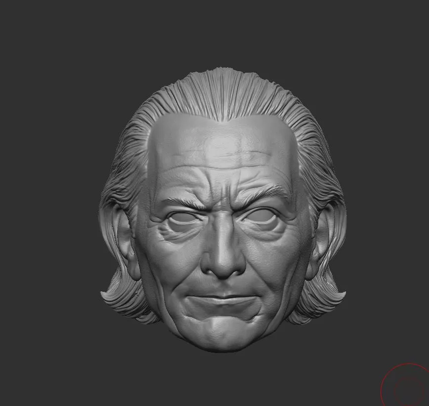 The First Doctor Who Headsculpt for Action Figures 3D print model