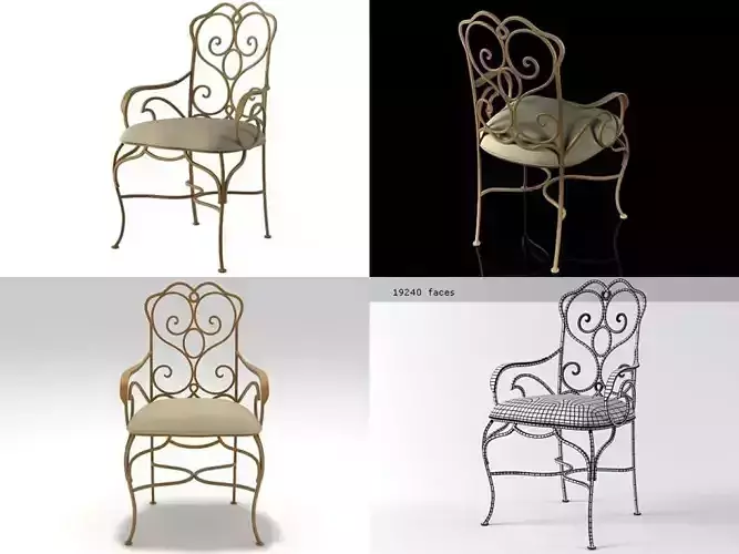 Heart of Iron Armchair