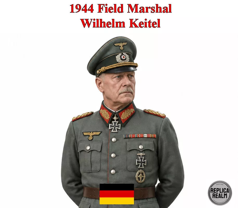 1944 Field Marshal Wilhelm Keital 3D print model