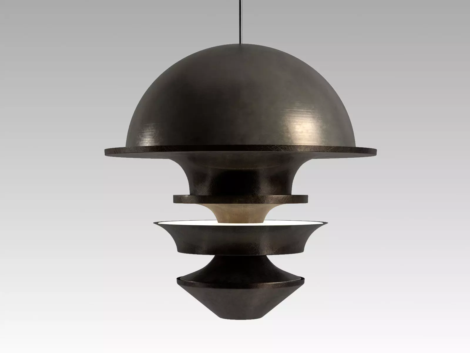 DC 605 Pendant Lamp 3D model_0