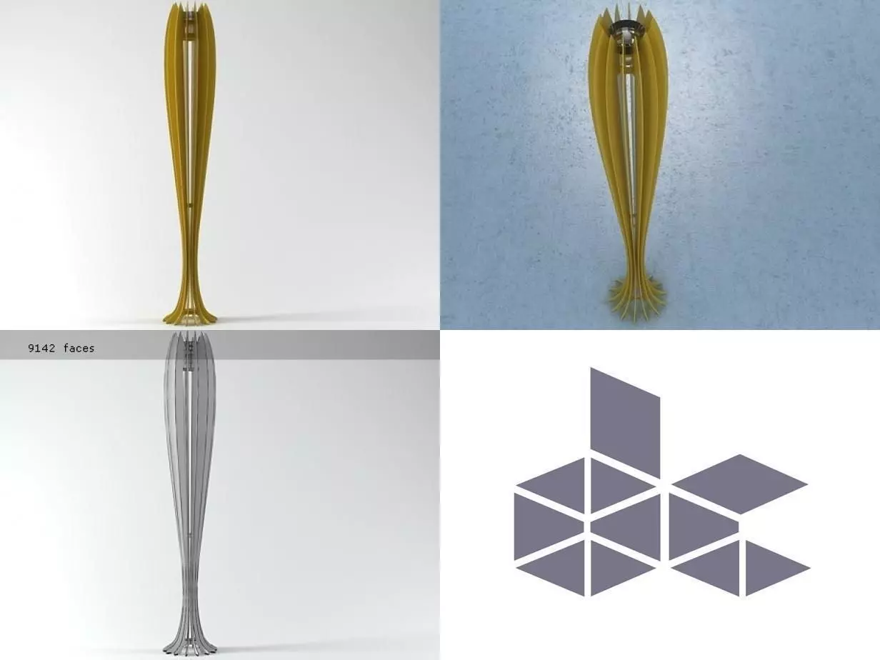 RHA olympic torch design 3D model_0