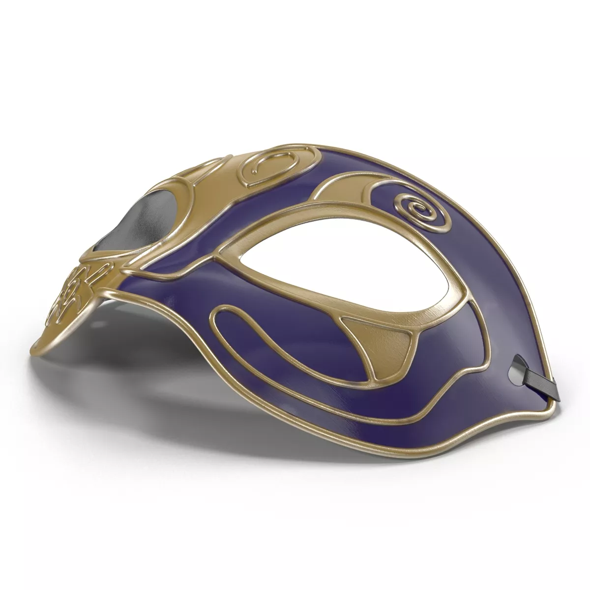 Masquerade Mask Purple 3D model