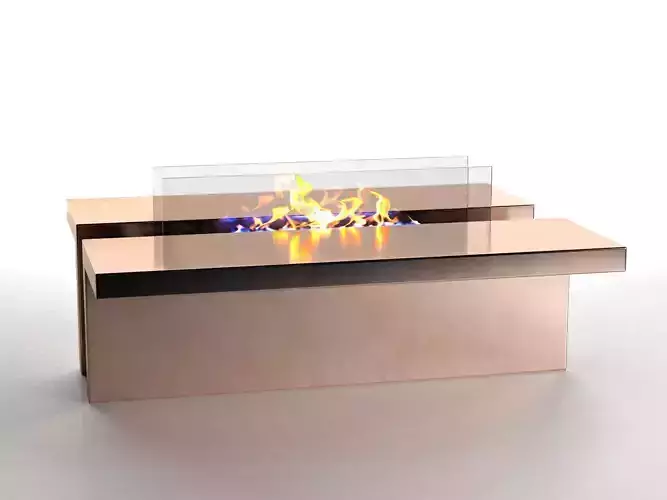 Firepit Table 3D model
