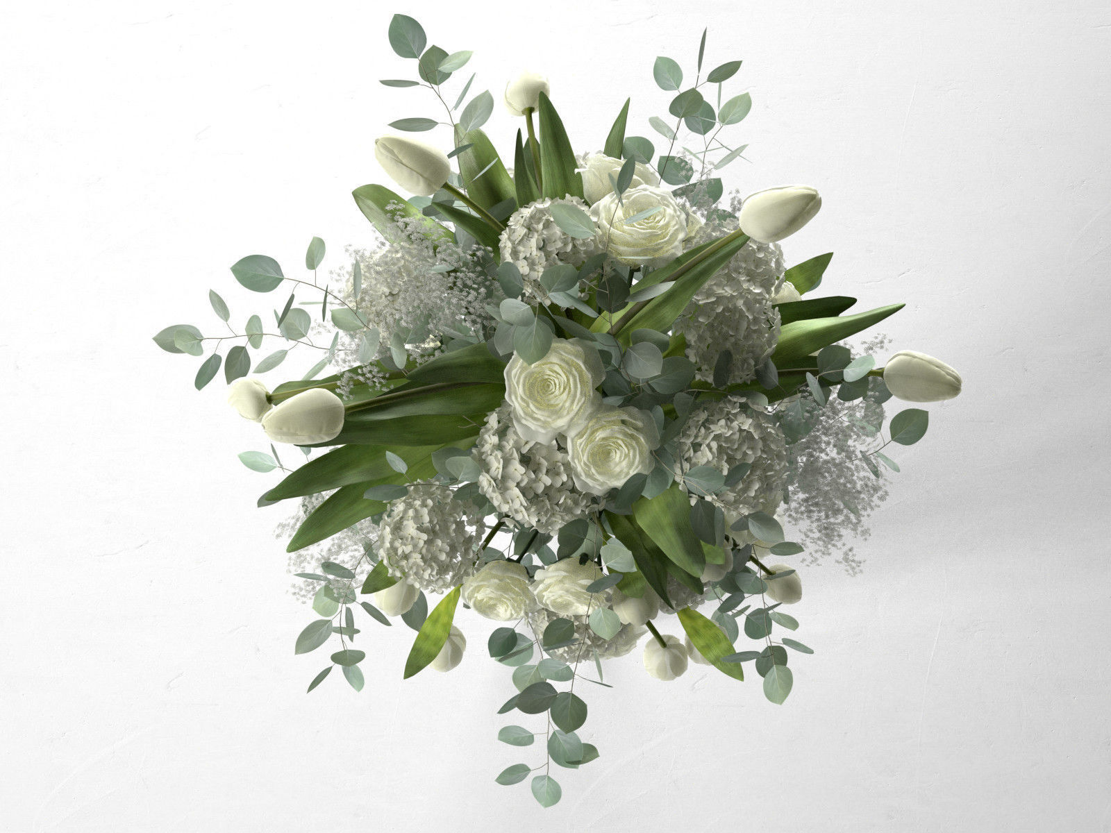 Wedding Centerpiece 3D model_1