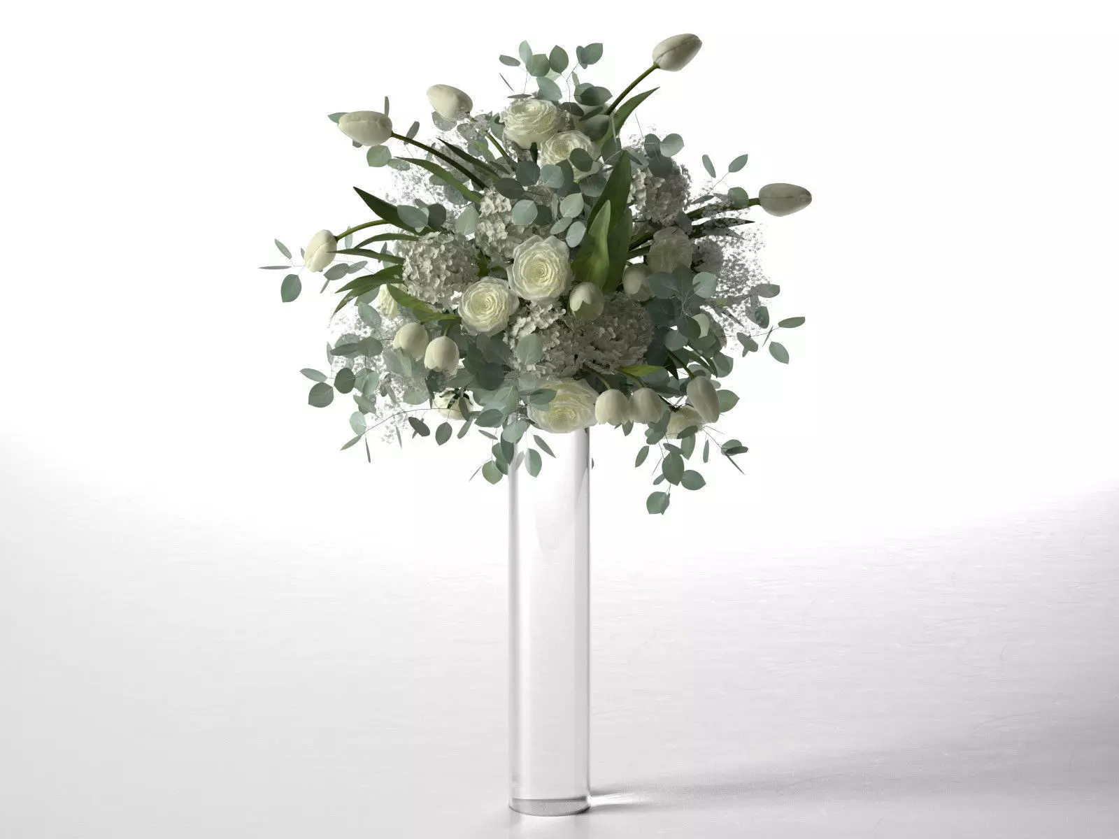 Wedding Centerpiece 3D model_0