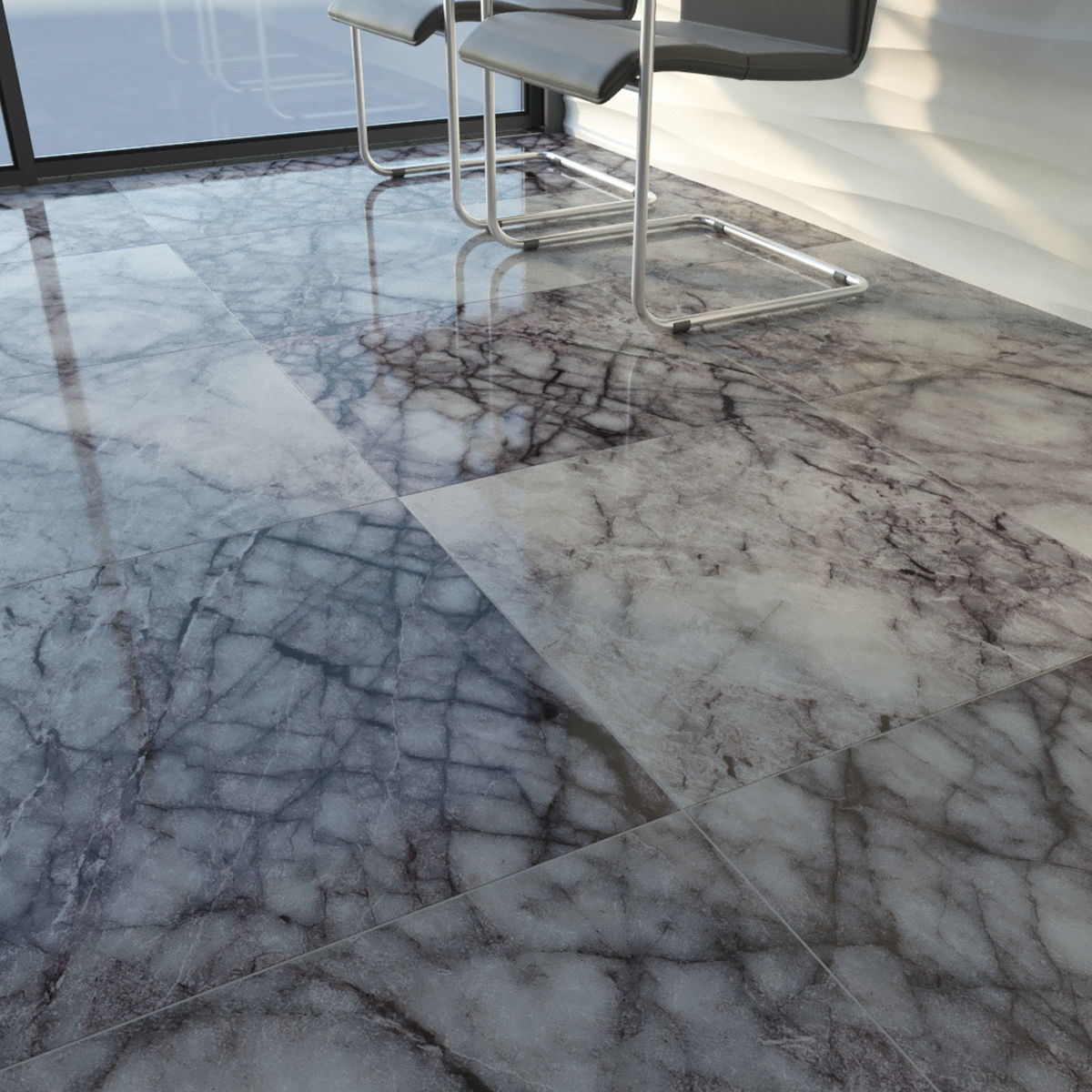 TUREX INTERNATIONAL Marble Tiles Set 3D model_11