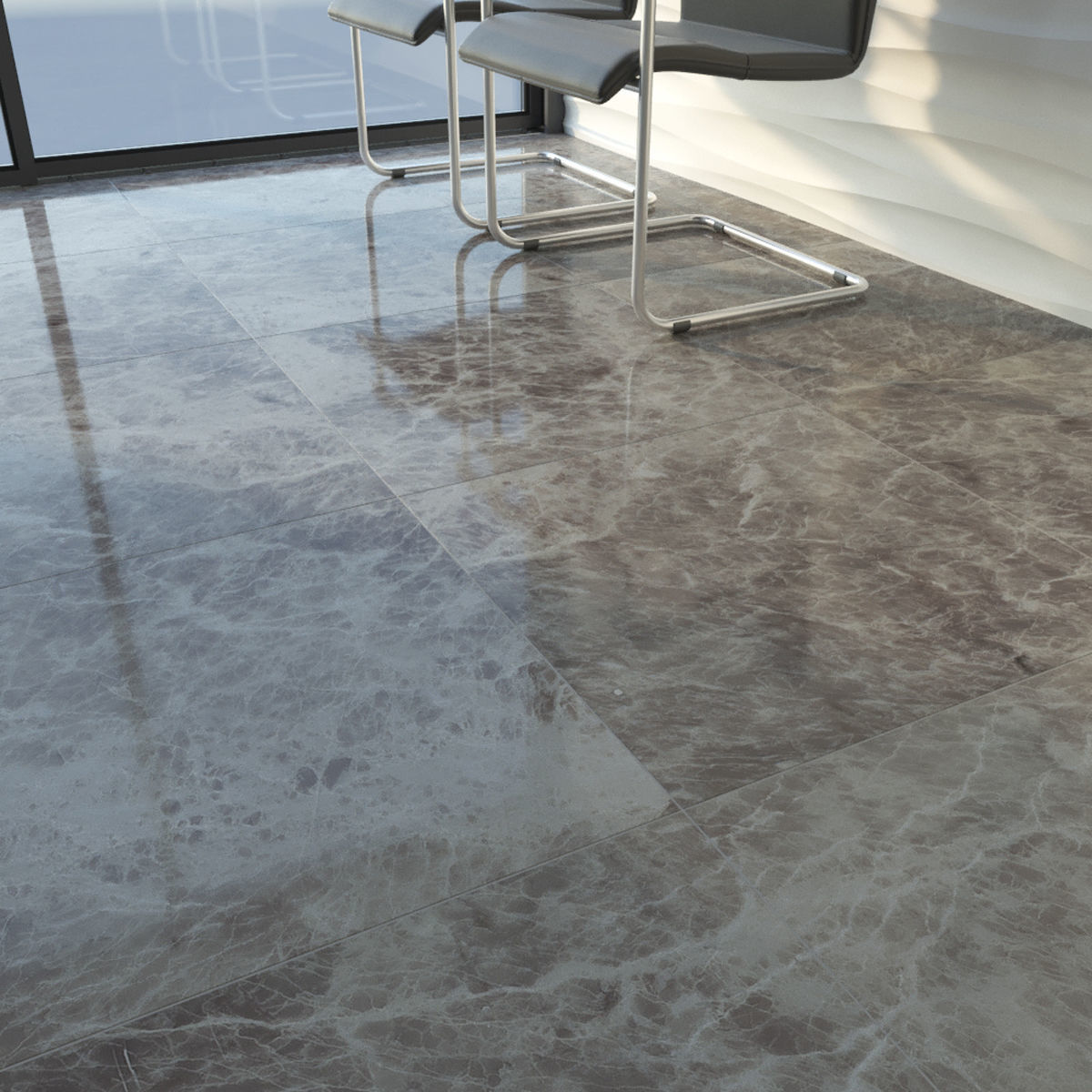 TUREX INTERNATIONAL Marble Tiles Set 3D model_9