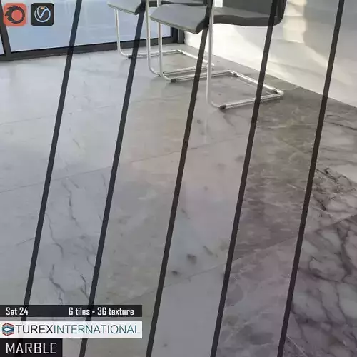 TUREX INTERNATIONAL Marble Tiles Set 3D model TUREX INTERNATIONAL Marble Tiles Set 3D model