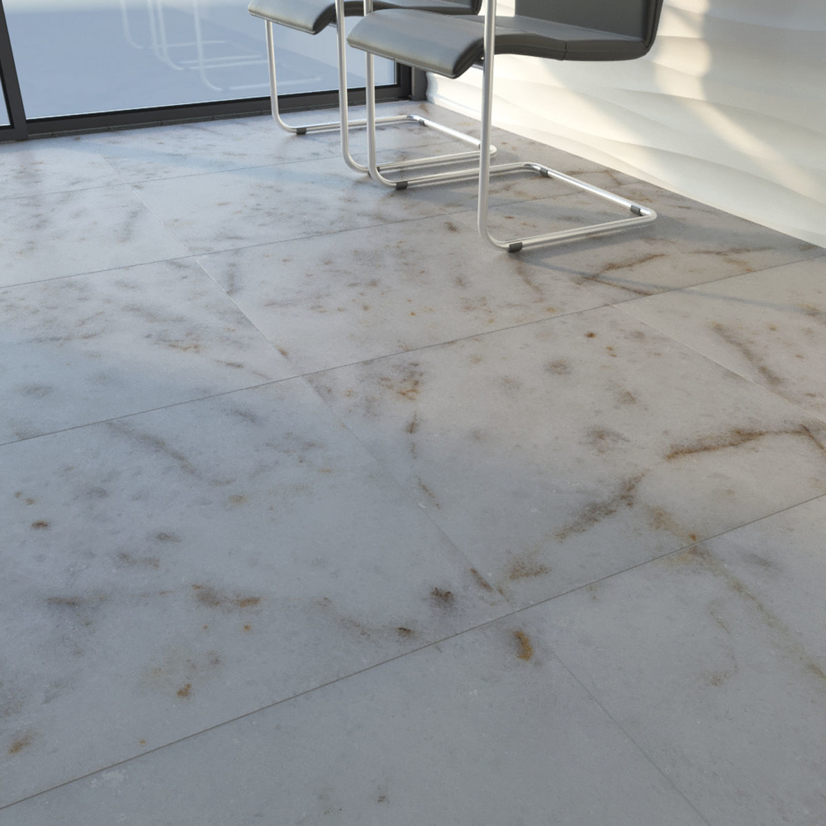 TUREX INTERNATIONAL Marble Tiles Set 3D model_4